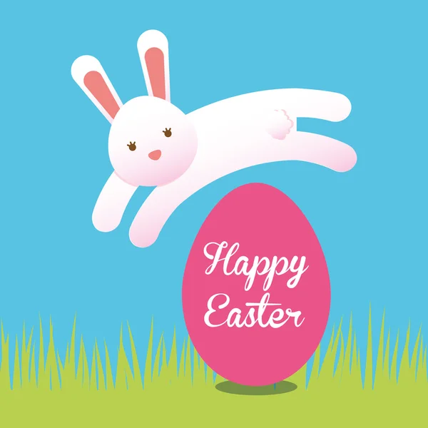 Happy easter ontwerp — Stockvector