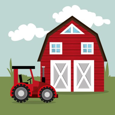 Çiftlik doğa ve yaşam tarzı