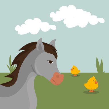 Çiftlik doğa ve yaşam tarzı