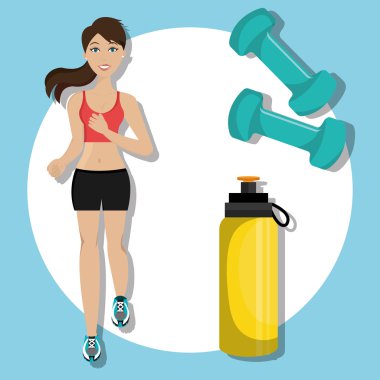 Spor salonu ve fitness yaşam
