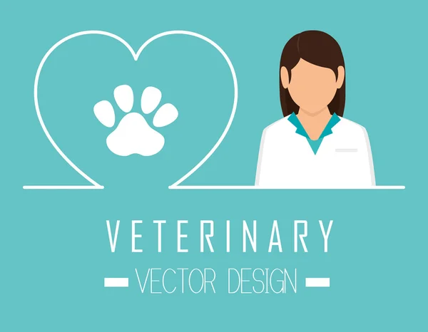 Clínica veterinária — Vetor de Stock