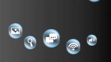 Teknoloji ve apps simgeler