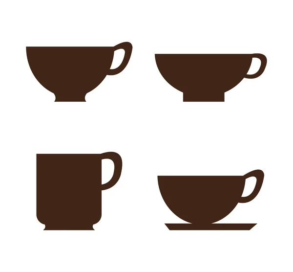 Leckeres Kaffeetrinken — Stockvektor