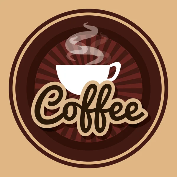 Gott kaffe drink — Stock vektor