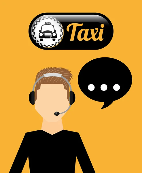 Taxi service design — Stock vektor