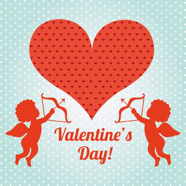 Happy Valentines Day ontwerp — Stockvector