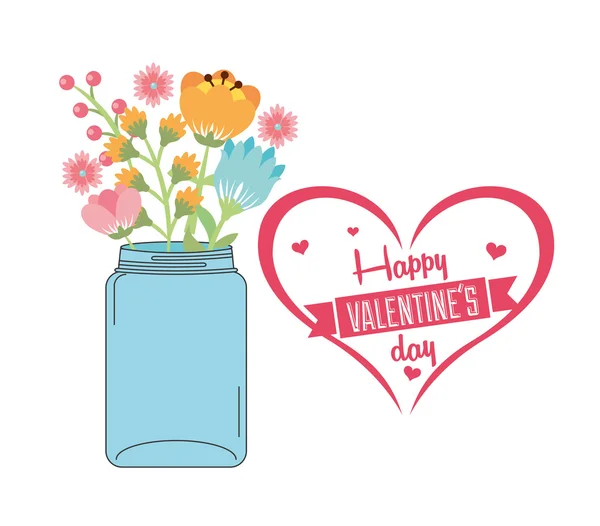 Happy Valentines Day ontwerp — Stockvector