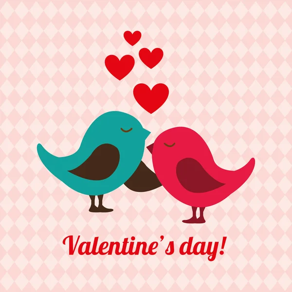 Happy Valentines Day ontwerp — Stockvector