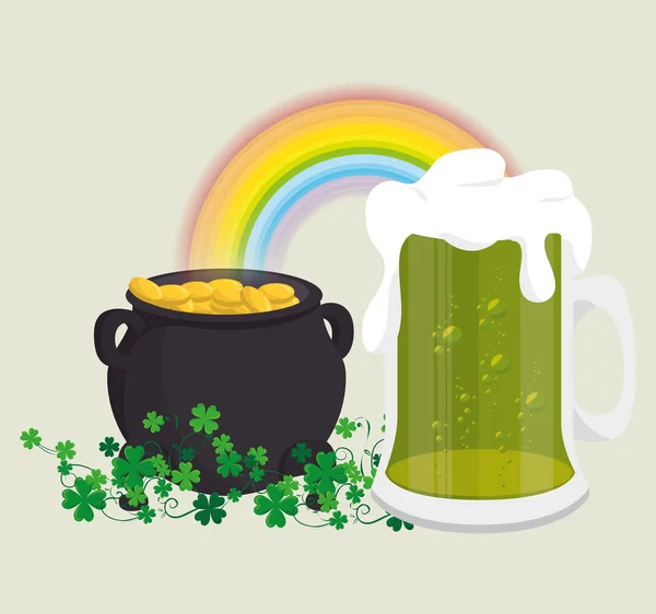 Fête de la Saint Patrick — Image vectorielle