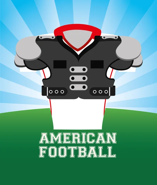 Football americano design — Vettoriale Stock