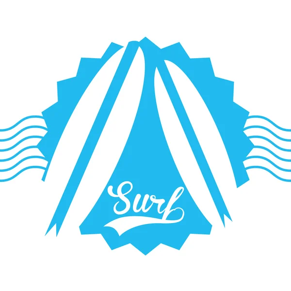 Design club de surf — Image vectorielle