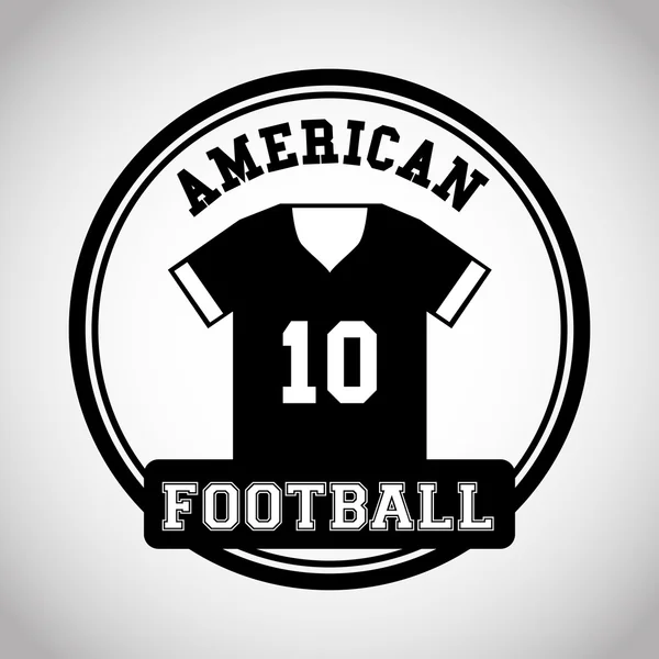 American Football Design — Stockvektor