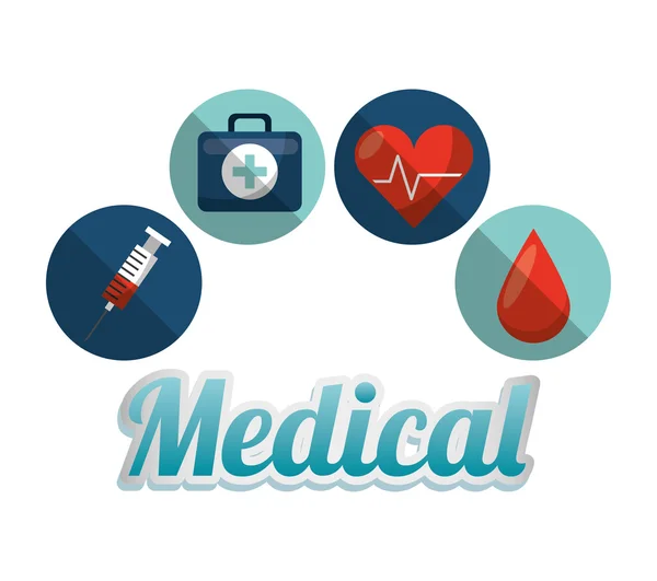 Медицинский дизайн — стоковый вектор