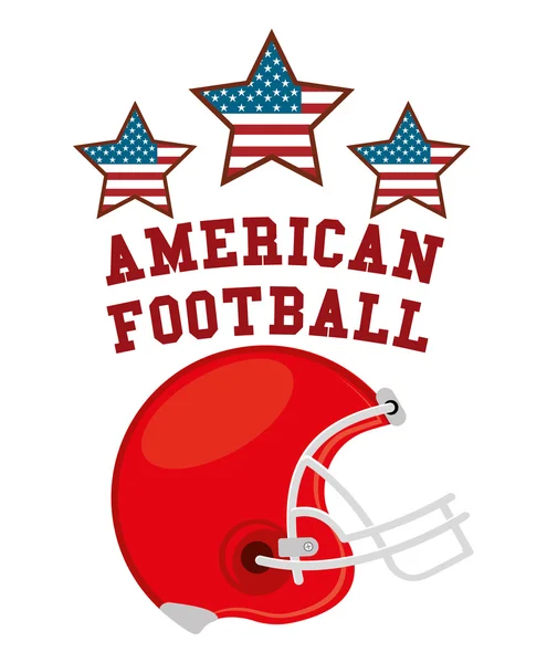 Football americano design — Vettoriale Stock