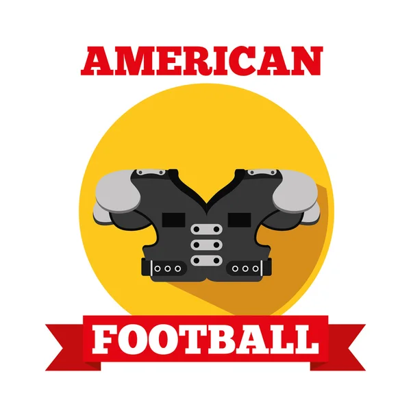 American Football Design — Stockvektor