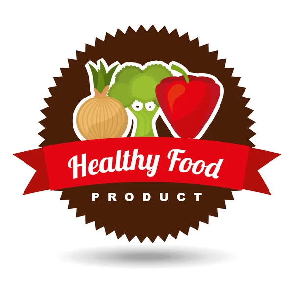 Healthy food design — Stock Vector