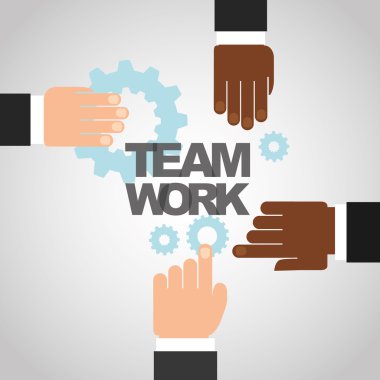 Ekip çalışması kavramı tasarım 