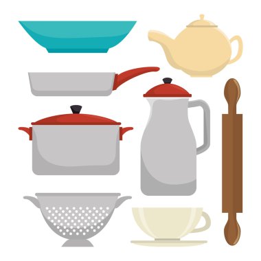 Mutfak dishware gereçleri