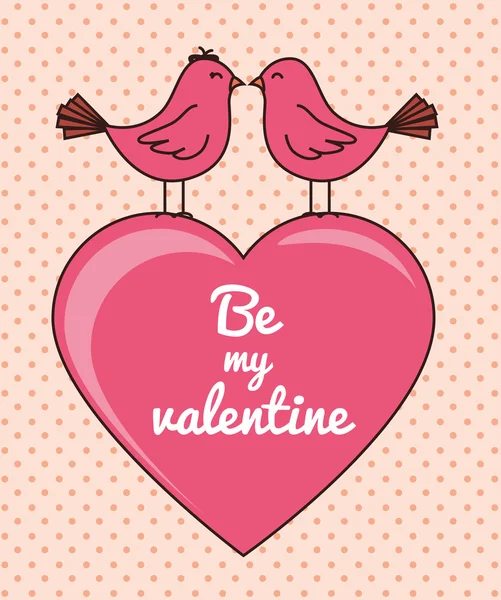 Valentines day romantic — Stock Vector