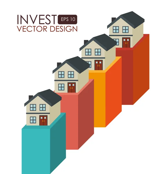 Fastighetsbranschen — Stock vektor