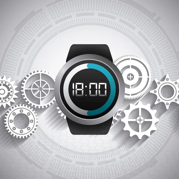 Design de tecnologia wearable — Vetor de Stock