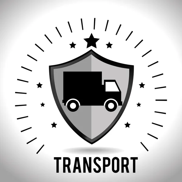 Icono de transporte del vehículo — Archivo Imágenes Vectoriales