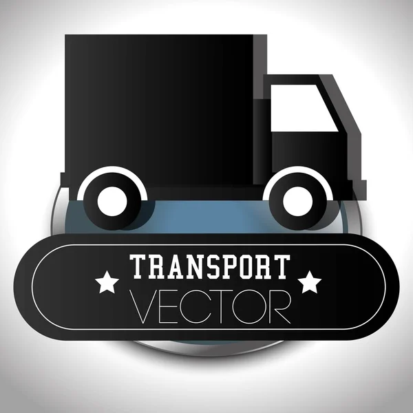 Ícone de transporte do veículo — Vetor de Stock