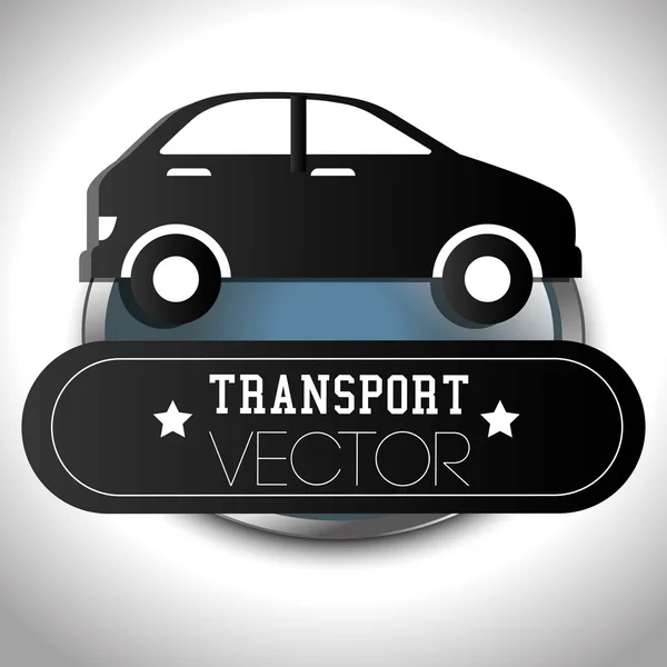 Icono de transporte del vehículo — Archivo Imágenes Vectoriales