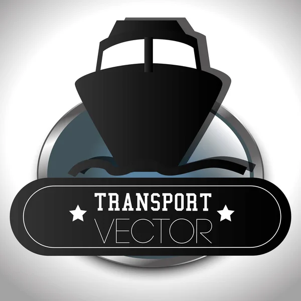 Fordonets transport ikonen — Stock vektor