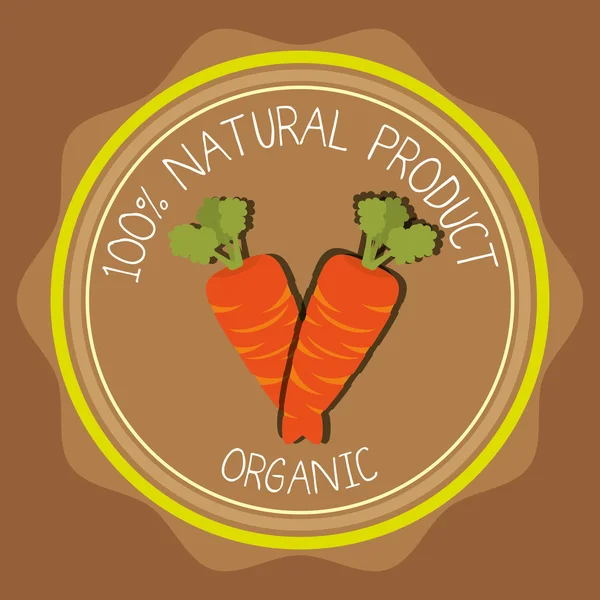 Produits alimentaires naturels — Image vectorielle