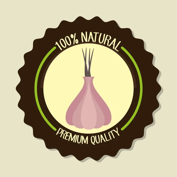 Produits alimentaires naturels — Image vectorielle