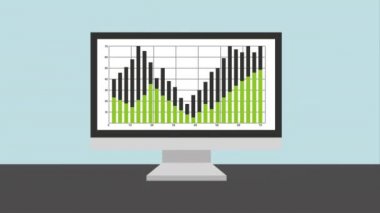 İstatistik simgesi tasarım