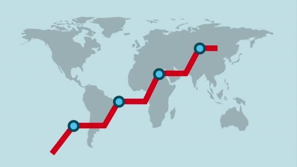 Conception de croissance de ligne — Video