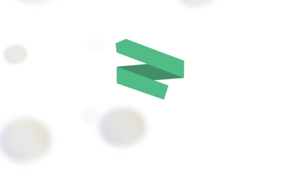Menyfliksområdet ikon design — Stockvideo