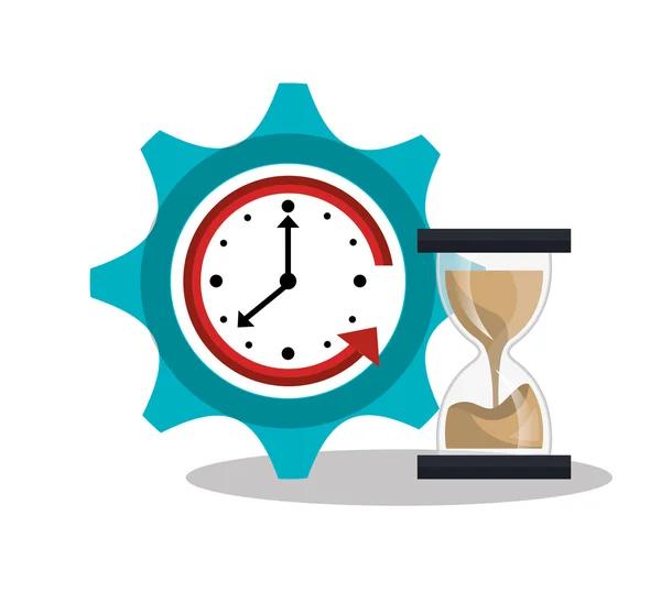 Time management en business — Stockvector