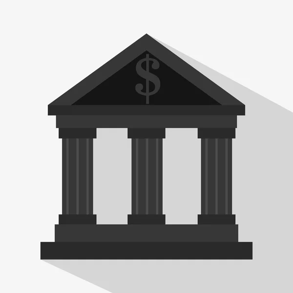 Dinero e inversión del banco — Archivo Imágenes Vectoriales