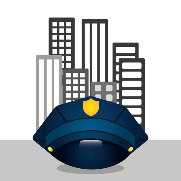 State police design — Stock Vector