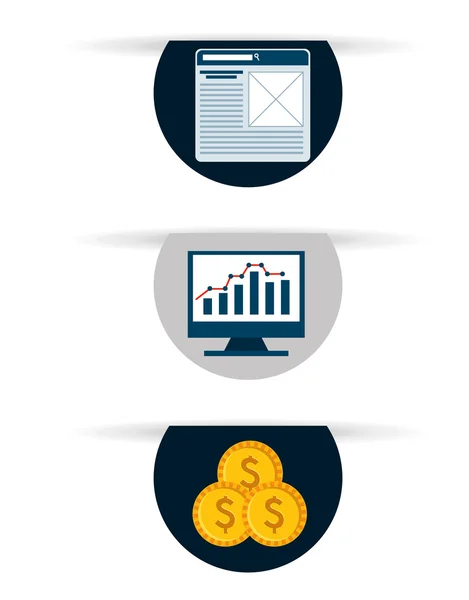 Zoekmachine optimalisatie — Stockvector