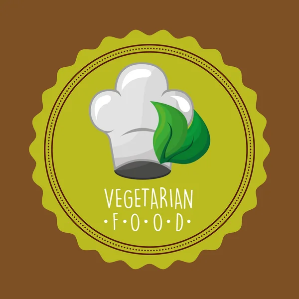 Vegan food ontwerp — Stockvector