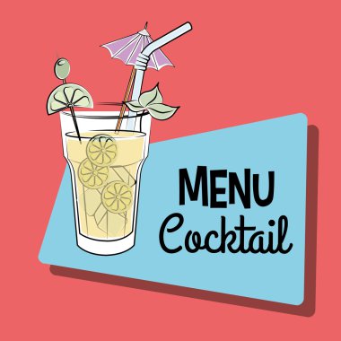 kokteyl bar menüsü
