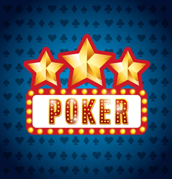 Diseño de juegos de casino — Vector de stock