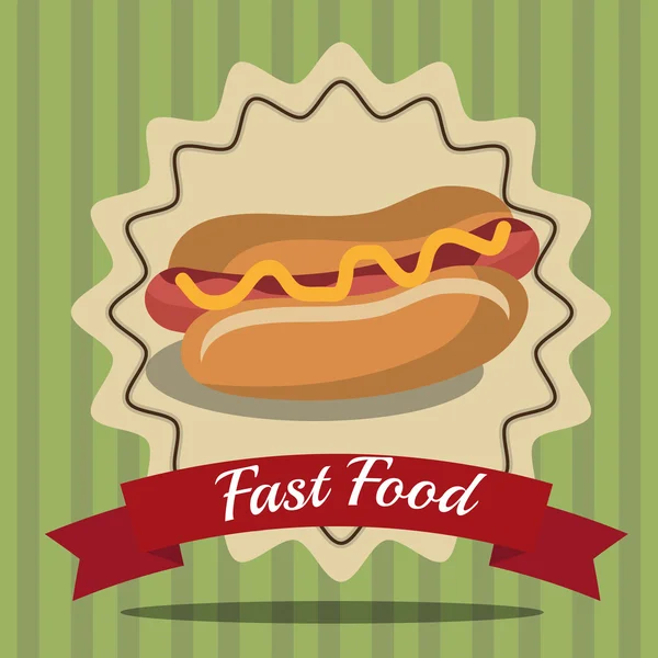 Νόστιμο fast food — Διανυσματικό Αρχείο