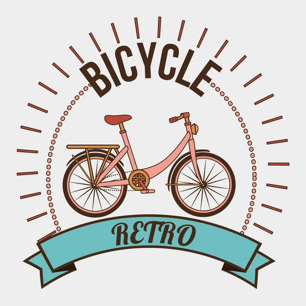 Montar en bicicleta — Vector de stock