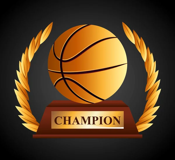 Design der Basketball-Meisterschaft — Stockvektor