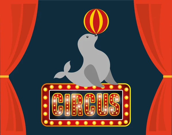 Цирк шоу дизайн — стоковый вектор