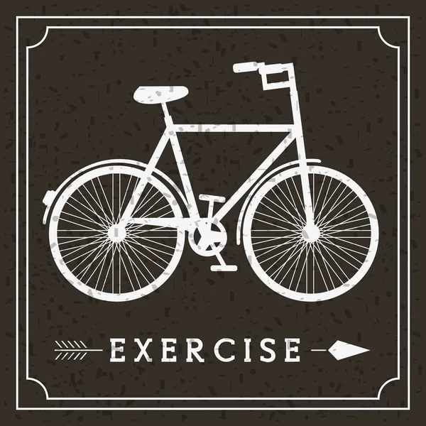 Exercise icon design — Stock Vector