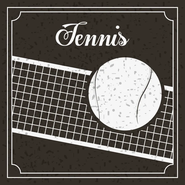 Tenis deporte diseño — Archivo Imágenes Vectoriales