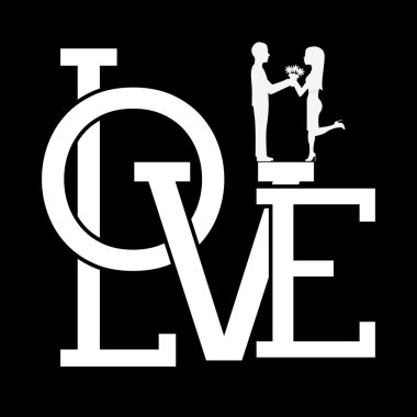 Aşk kartı tasarımı