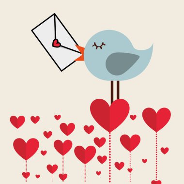 Aşk kartı tasarımı