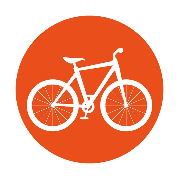 Kolo a cyclism grafický design — Stockový vektor